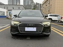2021 Audi A6L 40 TFSI Luxury Elegant, чёрный — фото 2
