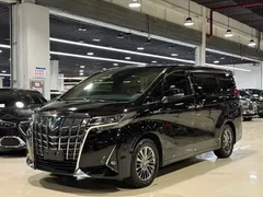 2021 Toyota Alphard Hybrid 2.5L Premium, чёрный — фото 1