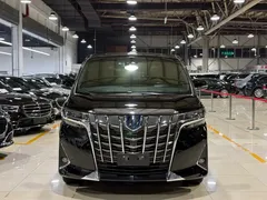 2021 Toyota Alphard Hybrid 2.5L Premium, чёрный — фото 2