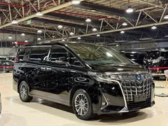 2021 Toyota Alphard Hybrid 2.5L Premium, чёрный — фото 3
