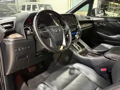 2021 Toyota Alphard Hybrid 2.5L Premium, чёрный — фото 5