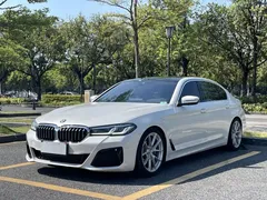 2021 BMW 5 Series 530Li Premium Luxury Package, белый — фото 1