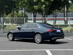 2022 Mercedes-Benz E-Class E 300 L Luxury, зелёный — фото 4