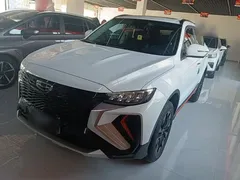 2022 Geely Atlas 1.8T DCT Smart, белый — фото 1