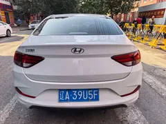 2020 Hyundai Elantra 1.6L AT GL, белый — фото 8