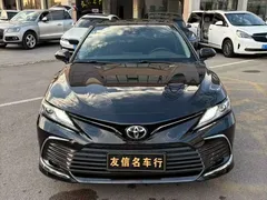 2021 Toyota Camry 2.5G Luxury, чёрный — фото 2