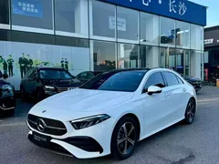 2023 Mercedes-Benz A-Class A 200 L Fashion, белый — фото 1
