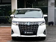 2021 Toyota Alphard Hybrid 2.5L Premium, белый — фото 2