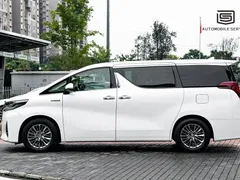 2021 Toyota Alphard Hybrid 2.5L Premium, белый — фото 3