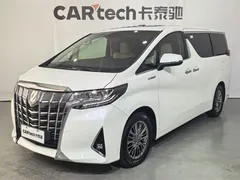 2021 Toyota Alphard Hybrid 2.5L Premium, белый — фото 1