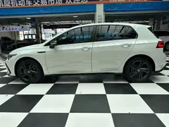 2021 Volkswagen Golf 280TSI DSG R-Line, белый — фото 6