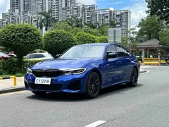 2022 BMW 3 Series 330i M Sport Night Package, синий — фото 1