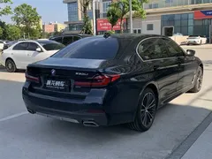 2023 BMW 5 Series 530Li Leading M Sport Package, чёрный — фото 8