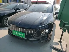 2024 Hongqi E-QM5 EV 500km Travel, чёрный — фото 2