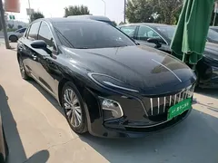 2024 Hongqi E-QM5 EV 500km Travel, чёрный — фото 4