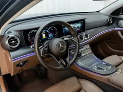 2022 Mercedes-Benz E-Class E 300 L Luxury, чёрный — фото 26