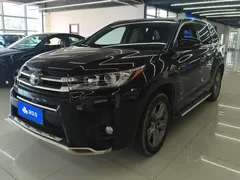 2021 Toyota Highlander 2.0T 4WD Luxury 7, чёрный — фото 1