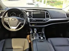 2021 Toyota Highlander 2.0T 4WD Luxury 7, чёрный — фото 12