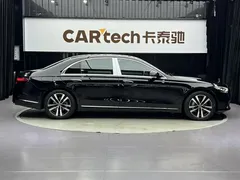 2022 Mercedes-Benz S-Class S 400 L Luxury, чёрный — фото 3