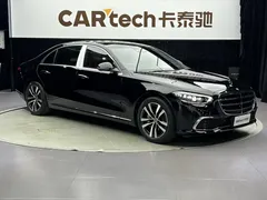 2022 Mercedes-Benz S-Class S 400 L Luxury, чёрный — фото 4