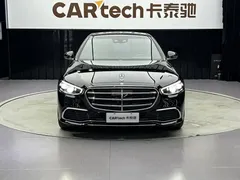 2022 Mercedes-Benz S-Class S 400 L Luxury, чёрный — фото 5