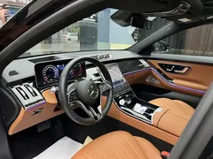 2022 Mercedes-Benz S-Class S 400 L Luxury, чёрный — фото 7
