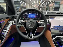 2022 Mercedes-Benz S-Class S 400 L Luxury, чёрный — фото 11