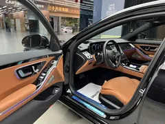 2022 Mercedes-Benz S-Class S 400 L Luxury, чёрный — фото 16