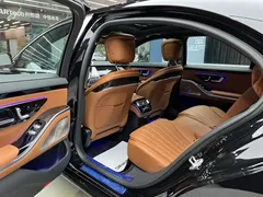2022 Mercedes-Benz S-Class S 400 L Luxury, чёрный — фото 21