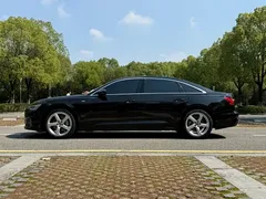 2021 Audi A6L 45 TFSI Sport, чёрный — фото 2
