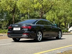 2021 Audi A6L 45 TFSI Sport, чёрный — фото 7