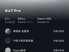 2024 Xiaomi SU7 RWD Long Range Advanced ADAS Pro, зелёный — фото 13