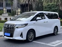 2021 Toyota Alphard Hybrid 2.5L Premium, белый — фото 1