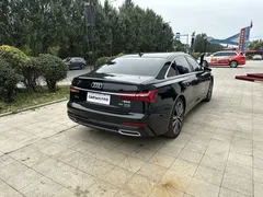 2021 Audi A6L 45 TFSI quattro Premium Sport, чёрный — фото 6