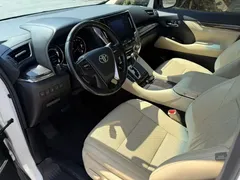 2021 Toyota Vellfire Hybrid 2.5L HV Premium, белый — фото 8