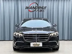 2022 Mercedes-Benz S-Class S 400 L Business, чёрный — фото 2