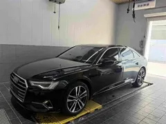 2023 Audi A6L 40 TFSI Luxury Elegant, чёрный — фото 1