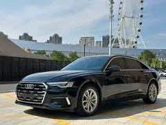 2020 Audi A6L 40 TFSI Luxury, чёрный — фото 1