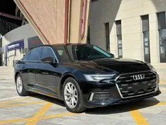 2020 Audi A6L 40 TFSI Luxury, чёрный — фото 3