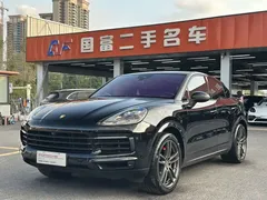 2019 Porsche Cayenne Coupé 3.0T, чёрный — фото 1