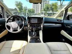 2021 Toyota Vellfire Hybrid 2.5L HV Premium, чёрный — фото 10