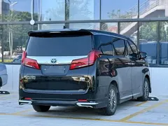 2021 Toyota Alphard Hybrid 2.5L Premium, чёрный — фото 4
