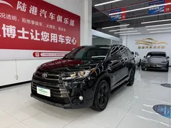 2021 Toyota Highlander 2.0T 4WD 7, чёрный — фото 1