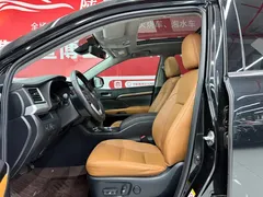 2021 Toyota Highlander 2.0T 4WD 7, чёрный — фото 4