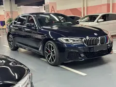 2022 BMW 5 Series 530Li Premium M Sport Package, чёрный — фото 3