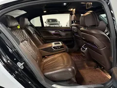 2021 BMW 7 Series 740Li Leading M Sport Package, чёрный — фото 6