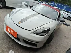 2022 Porsche 718 Boxster T 2.0T, белый — фото 1