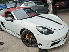 2022 Porsche 718 Boxster T 2.0T, белый — фото 2