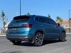 2021 Volkswagen Tharu 280TSI 2WD Luxury, синий — фото 4