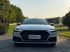 2021 Audi A7 45 TFSI, белый — фото 2